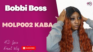 Bobbi Boss Miss Origin Designermix Human Hair Blend Hd Lace Part Wig   Molp002 Kaba