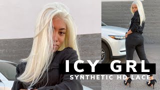 Icy Girl Wig Transformation | Bobbi Boss 613 Hd Lace Wig - $57! |  It'S Giving Me Saweetie Vibe