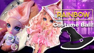 So Cute! | Rainbow Vision Costume Ball Bella Parkerunboxing+Hair Wash+Restyle! @Rainbow High
