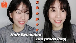 Shopee Affordable Hair Extension (Mukhang Tunay Na Buhok!)  | Kim Avellaneda Gamboa