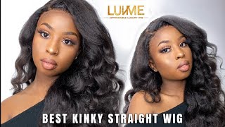 Install Kinky Straight Wig Like A Pro || Luvme Hair
