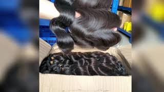 Wholesale Top Quality Raw Hair Bundles Body Wave | Cacin Hair Factory