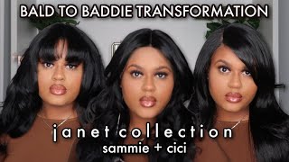 Janet Collection Essentials Synthetic Hair Hd Lace Wigs - Sammie + Cici | Courtney Jinean