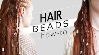 How To Use Beads In Your Hair And Braids