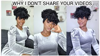 A Rant! Addressing Some Entitled Fellows Ft @Natural Girl Wigs