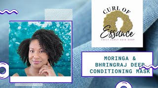 Essence Of Coils Presents Curls Of Essance  Moringa & Bhringraj Hair Growth Treatment