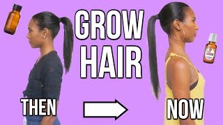 Grow Your Hair Long With Essential Oils
