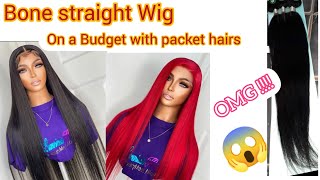 Revealing Best 8 Packet Blend Hairs For Bone Straight Wigs|Cheap #Bonestraighthair #Straightwigs