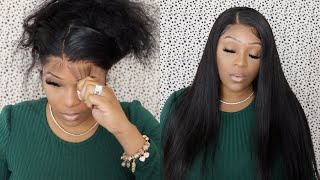Start To Finish Easy 13X4 Hd Lace Wig Install | 24" Frontal Wig  | Beautyforeverhair