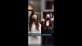Micro Ring Hair Extensions In India #Shorts