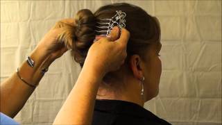 Bun With Long,Thick,Full Body Hair Using Hair Comb