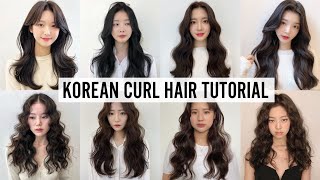 Korean Curl Hair Tutorial | Basic Curling Iron Technique To Unlock The Secret Of Kpop & Kdrama Stars