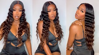 I'M Ready For Fall In This Chocolate Ombre 5X5 Closure Ft Yg Wigs | The Tastemaker