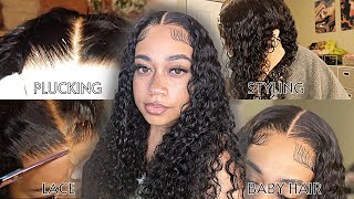 Step By Step Closure Wig Install For Beginners | Bleaching, Plucking, Baby Hair | Ft. Luvme Hair