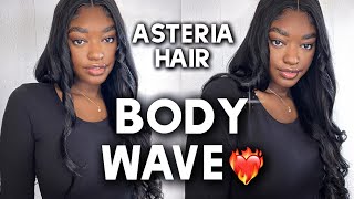 Asteria Hair || Beginner Friendly 5X5 Body Wave Closure Wig Install  Easy Bald Cap Method