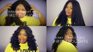 Bliss Wigs Kinky Straight Wig Aliexpress (First Thoughts)