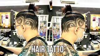 Supercut | Girl Hair Tatto | Clipper Haircut | Hairdressing | Art Haircut