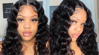 Is It Worth Your Coins?? Trying Inexpensive Aliexpress 5X5 Closure Wig | Unice