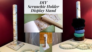 Diy Easy Scrunchie Holder Display Stand | Perfect Storage Solution For Scrunchies & Hair Accessories