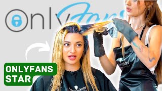 Dyeing The Hair Of An Onlyfans Star | Dyessecting Careers