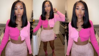 Want That Bouncy Bob Look| Try This| Using A Roundbrush On My Wig| Ft. Luvme Hair