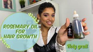 Rosemary Oil For Hair Growth (Telogen Effluvium) | Rosemary Vs. Minoxidil | Benefits & How To Use