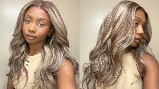 Ready To Wear Wig! No Glue Needed| Skin Melted Grown Hairline|  Ft. Rpgshow