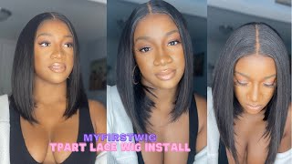 It'S The Hair For Me ! Short Bob Wig For Beginner Myfirstwig Review| 13X6 Malaysian Wig Aries-0