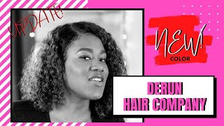 Derun Hair Company Curly Lace Front Wig | Update! + New Color | Shaneese N