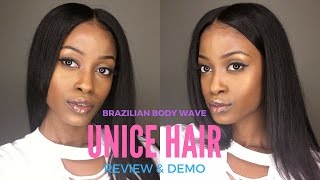 Unice Hair Brazilian Body Wave | Review & Demo