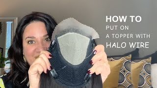 Review: Uniwigs Megan Silk Top Human Hair Topper With Halo Wire