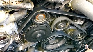 How To Replace Serpentine Belt On Mercedes