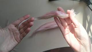 How To Make Max Length Hair From Acrylic Yarn. Yarn Wig Tutorial.