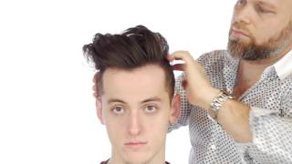 Hairstyling With Talc - Thesalonguy