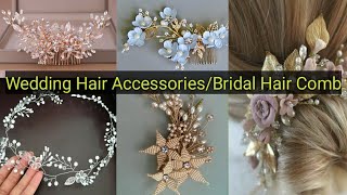 Wedding Hair Accessories||Bridal Crystal Hair Vine Comb||Bridal Hair Pieces||Headpiece Hairstyle