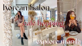 Aesthetic New Korean Salon! Cafe Hopping & Exploring Manila Series! [Zoey'S Lab Salon, The Alle