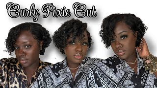 Start To Finish | Human Hair Pixie Cut Lacefront Wig | Shanise Nicole