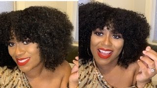Xcsunny Official Store Afro Kinky Wig: Unboxing, Styling And First Impressions