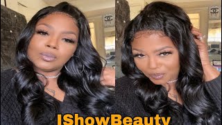 Ishowbeauty Bodywave 4X4 Lace Closure Wig Style & Review 2021