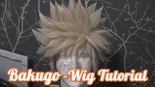 Bakugou | Wig Tutorial