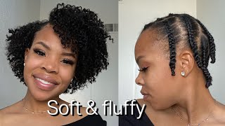 My Quick Blowout "Moisturized Braidout" |For Dry Natural Hair |