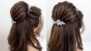 New Hairstyle For Ladies With Long Hair. Ponytail Hairstyles.