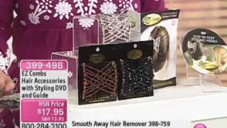Stretchable Hair Accessories With Styling Dvd And Guide From Ez Combs