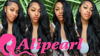 Easy Closure Wig Install| Lets Do A Side Part|  Ft Alipearl Hair