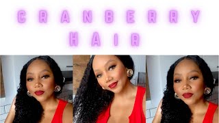 Let'S Get Into These Currrrls Ft Cranberry Hair | Begginer Friendly Installation