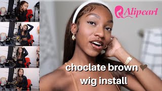 The Perfect Brown Lace Frontal Wig Ft Alipearl (Detailed Install) |Yeahitsann