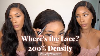 Where'S The Lace??? | 200% Density 13X6 Clear Lace & Clean Hairline Wig |Lovelybryana X Xrsbeau
