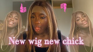 Kgbl || Aliexpress ||  Honeyblonde Wig Unboxing And Instal