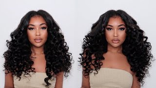 The Most Natural U-Part Wig Install | Easy | Quick | Beginner Friendly