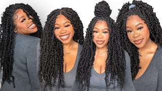 *New*Wait A Minute, But It'S A Wig | Outre 4X4 Lace Front Butterfly Passion Twist 26"